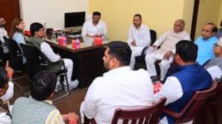 जदयू की अहम बैठक खत्म,  निशांत भी रहे मौजूद,  कल जदयू  ज्वाइन करेंगे,  नीतीश कुमार को लेकर बोले संजय झा,  कोई कन्फ्यूजन न फैलाएंं