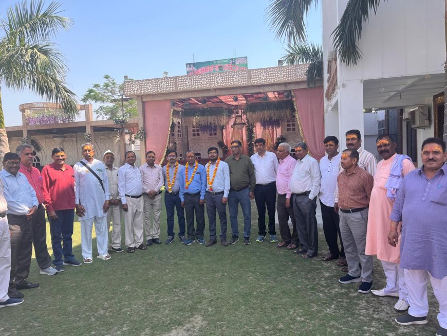लक्ष्य एसोसिएशन की मासिक बैठक में शिक्षा, संगठन विस्तार और संस्था के भवन पर हुआ मंथन