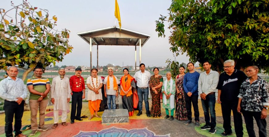 अंतरराष्ट्रीय महिला दिवस पर यमुना तट गूंजा ‘नारी शक्ति’ के जयकारों से: मां यमुना की विशेष आरती, महिला पर्यावरण योद्धाओं का सम्मान और नदी संरक्षण का संकल्प