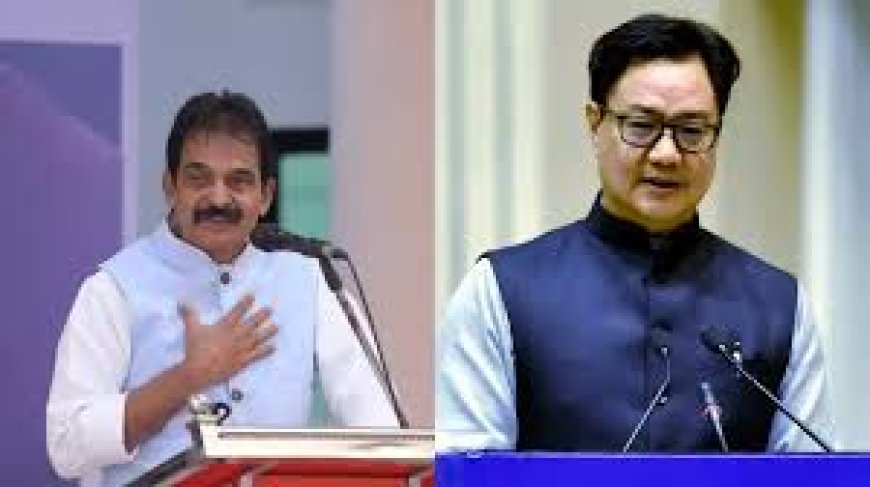 लोकसभा में आठ सांसदों का निलंबन रद्द  हो,  किरन रिजीजू से मिले विपक्षी सांसद, स्पीकर से भी किया आग्रह