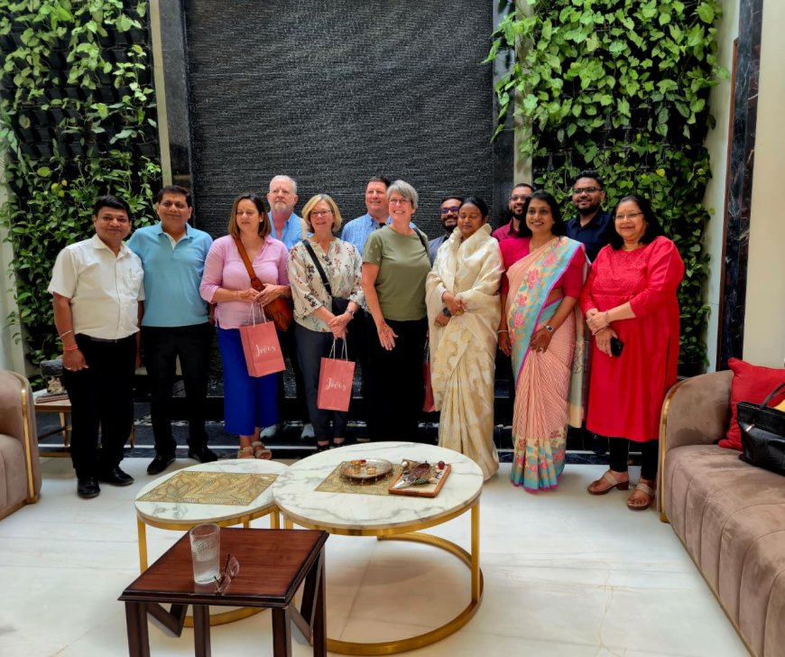 अमेरिकी डेलीगेशन ने ब्रज की संस्कृति को किया नमन: आगरा के वैश्विक शहर बनने की दिशा में ‘सिस्टर सिटी’ पहल का मजबूत संदेश