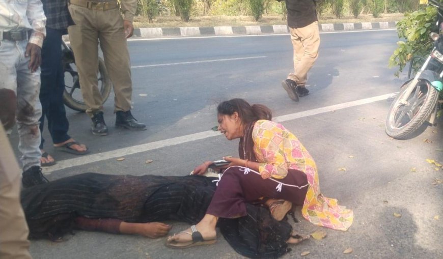जयपुर हाईवे पर रफ्तार का कहर: फतेहपुर सीकरी क्षेत्र में बेकाबू ट्रेलर ने 16 वर्षीय किशोरी को रौंदा, बहन ने भागकर बचाई जान