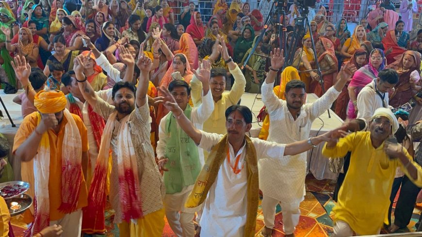 आस्था की गूंज से सराबोर आगरा: कहीं रामकथा, कहीं श्याम संकीर्तन से सजा भक्तिमय माहौल