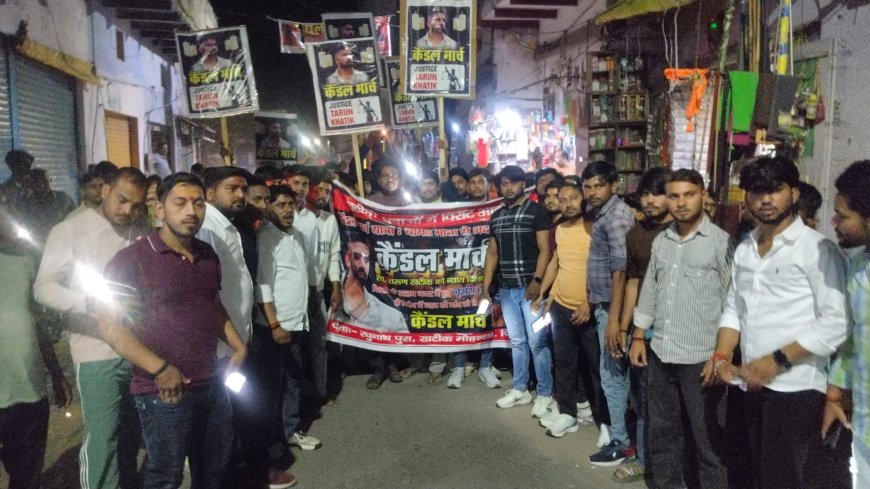 तरुण हत्याकांड पर पिनाहट में उबाल, सड़कों पर उतरा सर्व समाज, आरोपियों को फांसी देने की उठी आवाज