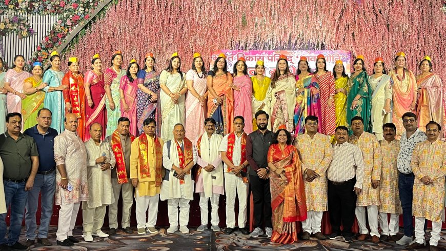 फूलों की होली, अघोरी रंग और सांस्कृतिक छटा, भाविप नवज्योति शाखा का होली महोत्सव बना यादगार