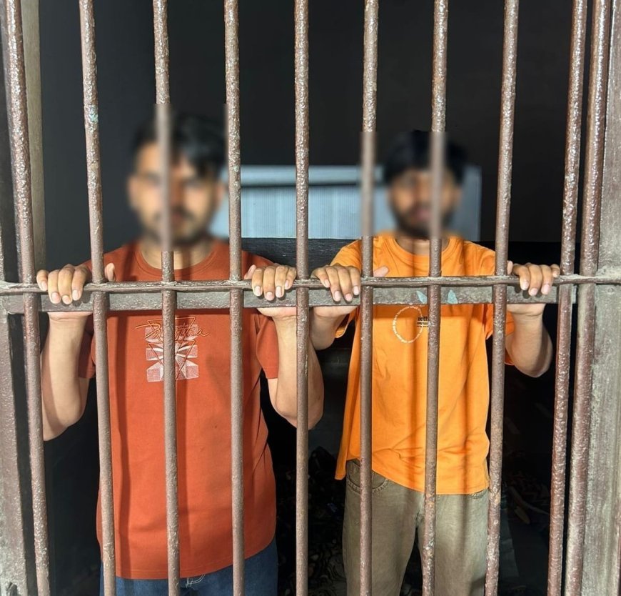 आगरा में युवतियों से छेड़छाड़ करने वाले 2 आरोपी 8 घंटे में गिरफ्तार, सदर बाजार पुलिस की त्वरित कार्रवाई