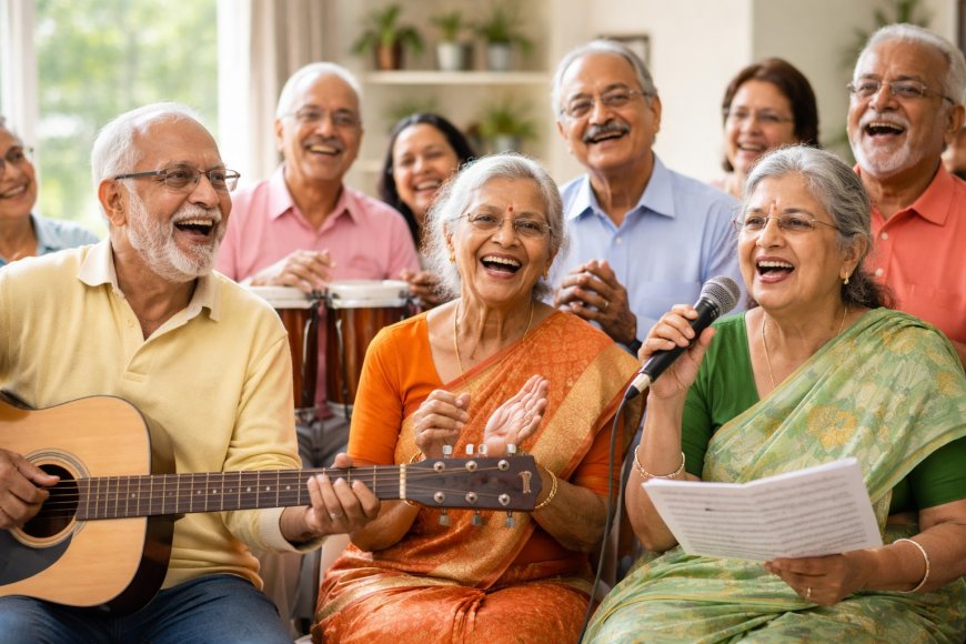 वरिष्ठ नागरिकों के लिए ‘सिल्वर रिद्म’ पहल: संगीत से जुड़ेगा समाज, उम्र बनेगी सिर्फ एक संख्या