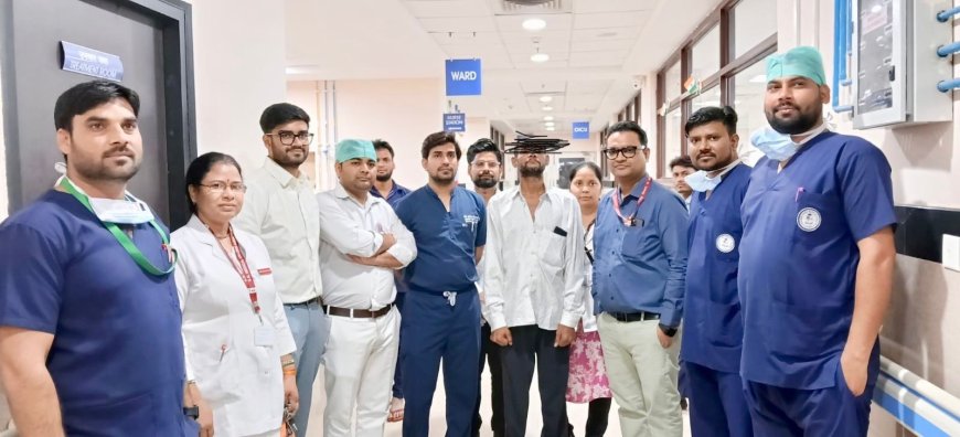 दो साल तक असहनीय पेट दर्द से तड़पते ठेला संचालक को एसएन में मिली नई जिंदगी