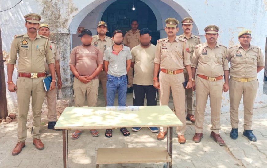 चांदी के नाम पर ठगी, आगरा देहात में नकली सिक्कों का गिरोह पकड़ा गया, 3 गिरफ्तार
