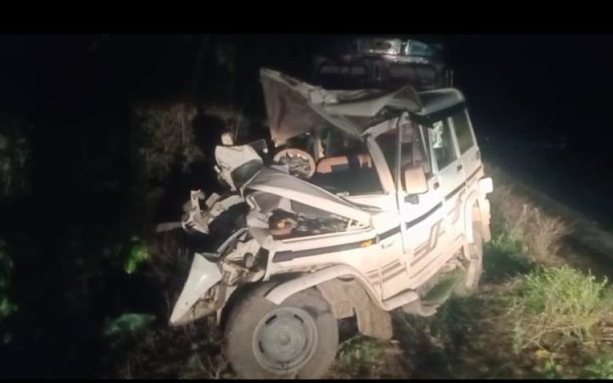 बाह-इटावा मार्ग पर मौत का तांडव: अनियंत्रित बोलेरो पेड़ से टकराई, 5 की दर्दनाक मौत, 4 की जिंदगी और मौत के बीच जंग, कैलादेवी दर्शन कर इकदिल लौट रहे थे श्रद्धालु