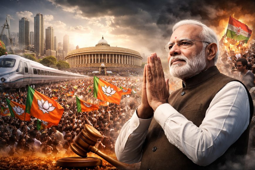 मोदी मॉडल की नई कसौटी: 4 मई के नतीजे तय करेंगे रफ्तार बरकरार रहेगी या बदलाव की आंधी थमेगी