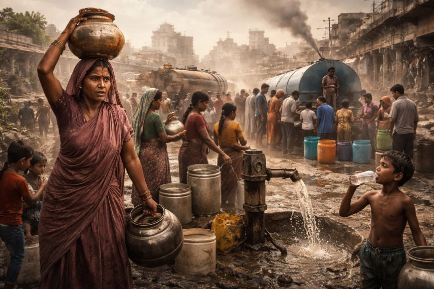 कैसा विकास? जब पीने के लिए शुद्ध पानी भी उपलब्ध न हो, पानी का हक कानून में भी दर्ज होना चाहिए