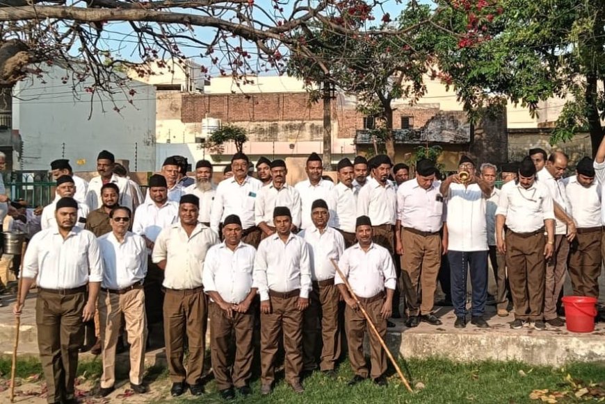 आगरा में रंग और राष्ट्रभाव का संगम: नववर्ष मिलन से होली उत्सव तक दिखी एकता की तस्वीर