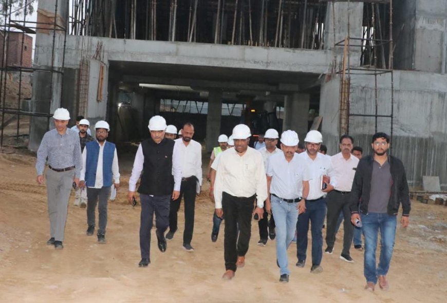 यूनिटी मॊल के लिए शेष छह एकड़ भूमि जल्द हस्तांतरित करे पर्यटन विभाग, निरीक्षण में धीमी गति मिलने पर नाराज मंडलायुक्त बोले- समय से पूरा करो या जवाब दो