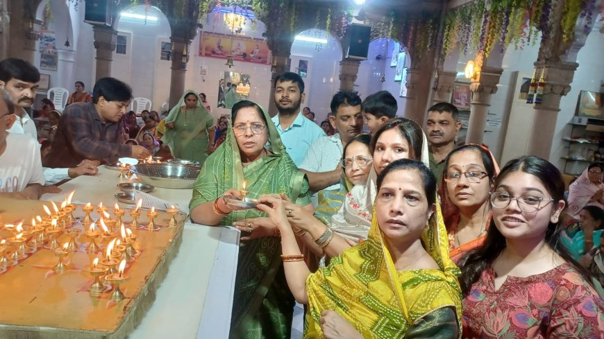 48 दिन की तपस्याः भक्ताम्बर दीपक विधान के समापन पर भक्ति में डूबा जिनालय!