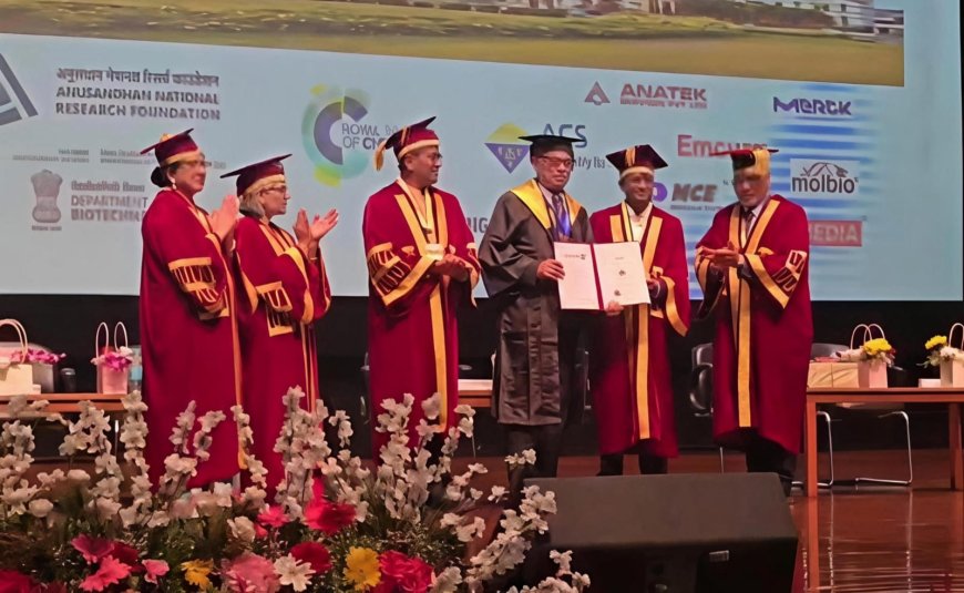 आगरा के स्त्री रोग विशेषज्ञ डॊ. नरेंद्र मल्होत्रा को गोवा में इंडियन एकेडमी ऑफ बायोमेडिकल साइंस का सर्वोच्च सम्मान