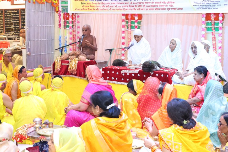 मोती कटरा में 2625वां महावीर जन्म कल्याणक महोत्सव भव्यता के साथ शुरू, आस्था-भक्ति का ज्वार