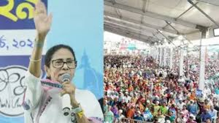 चुनावी रैली में ममता का हमला,  बीजेपी लोगों को मछली,  मांस और अंडा खाने से रोकना चाहती है   