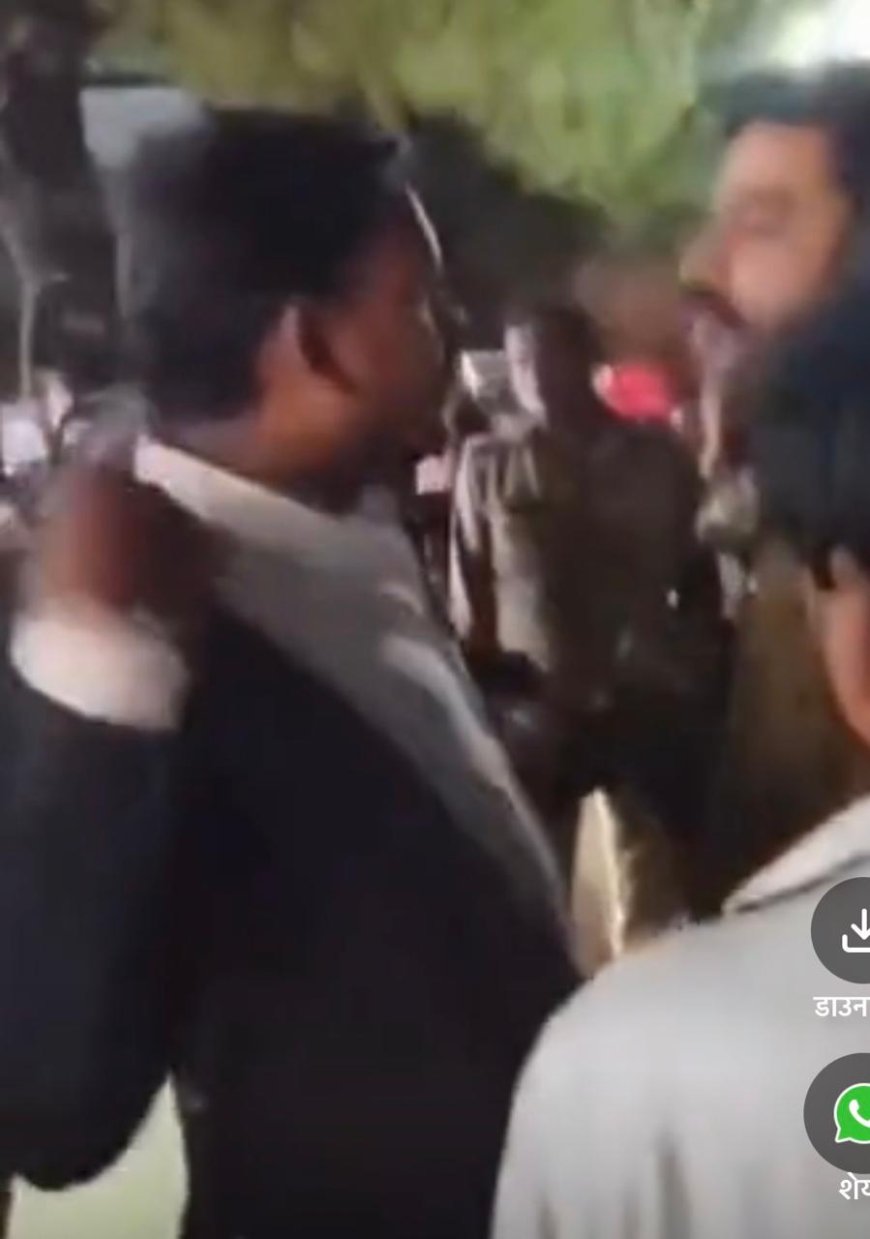 आगरा में वर्दी बनाम वकील, ‘तू अपनी ऐठन थाने तक रखियो’ बोलते ही भड़का बवाल, वीडियो वायरल