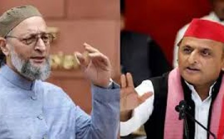 एआईएमआईएम ने कहा- मुस्लिमों को गुलाम समझते हैं अखिलेश यादव, सपा ने दिया करारा जवाब, कहा- चुनाव से पहले ऐसे बयान आएंगे