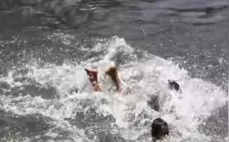 आगरा में पिता की डांट से क्षुब्ध युवती ने यमुना में लगाई छलांग, मजदूर की बहादुरी से बची जान