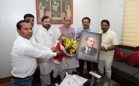 आगरा की भीमनगरी के उद्घाटन हेतु रक्षामंत्री को न्योता, 15 अप्रैल से जीआईसी ग्राउंड में तीन दिवसीय आयोजन