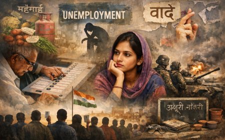 क्या भारत सिर्फ वोट डाल रहा है… या सत्ता का हिसाब भी मांग रहा है?