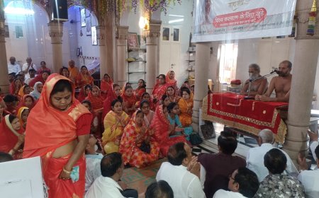 नवकार मंत्र की गूंज से गुदड़ी मसूर खां हुआ आध्यात्मिक: मुनिश्री विलोक सागर के सानिध्य में उमड़ा जनसैलाब