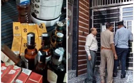 ब्रांडेड बोतल, अंदर सस्ती शराब, आगरा में फर्जी शराब फैक्ट्री पर आबकारी-पुलिस का छापा