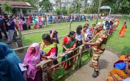 पुडुचेरी में टूटा 50 साल का रिकॉर्ड, असम और केरल में भी बंपर वोटिंग  
