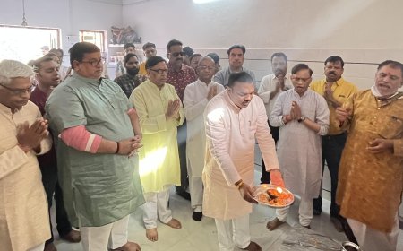 आगरा की गिहारा बस्ती में माता महारानी मंदिर का जीर्णोद्धार के साथ आस्था का पुनर्जागरण