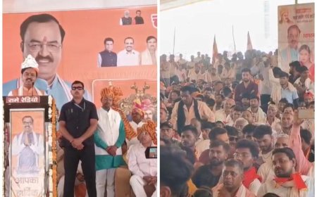 फतेहाबाद में गरजे डिप्टी सीएम केशव मौर्य, कमल की आंधी में उड़ जाएगा विपक्ष