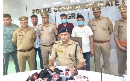 किराये का झांसा, गिरवी का खेल, आगरा में ‘कार रेंट’ गैंग का भंडाफोड़, 12 गाड़ियां बरामद