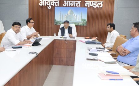 आगरा में सहायक आचार्य पुनर्परीक्षा को लेकर तैयारी तेज, 7 केंद्रों पर 10,455 अभ्यर्थी देंगे परीक्षा