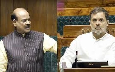 लोकसभा में स्पीकर का मजाकिया अंदाज,   बोले- शशि थरूर ने ज्ञान दे दिया,  वेणुगोपाल नहीं लेते तो मैं क्या करूं,   राहुल पर तंज-आपका ही माइक बंद होता है