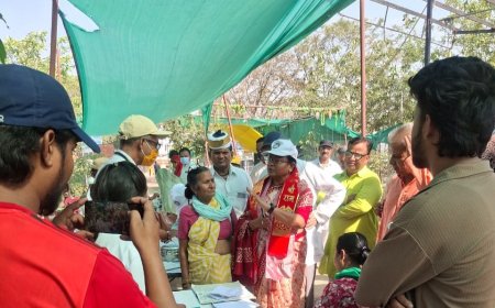 आगरा के दयालबाग में 501वां मेगा हेल्थ कैंप, स्वास्थ्य, पोषण और शिक्षा का संगम
