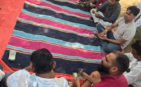 चंबल के बीहड़ों में जुए की महफिल, लाखों के दांव, बाहरी जुआरियों की एंट्री से बढ़ी हलचल