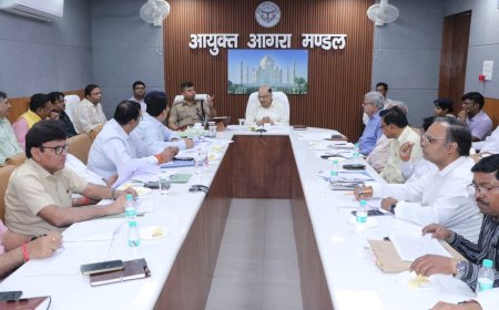 आगरा मंडल में सड़क हादसों पर मंडलायुक्त की सख्ती: हादसों में जनहानि पर लापरवाह चालकों के लाइसेंस निलंबन के निर्देश, दुर्घटना संभावित क्षेत्रों में क्रिटिकल कॉरिडोर टीम गठित