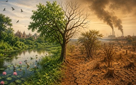 ग्रीन से ब्राउन: ब्रज की धरती पर हरियाली का धोखा- काग़ज़ी जंगलों के साए में सुलगता भारत