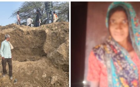 फतेहपुर सीकरी के पतसाल में मिट्टी की ढाय गिरने से महिला की मौत, एक बच्ची घायल