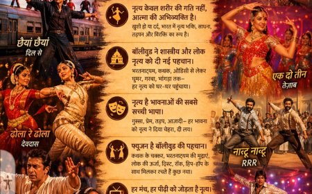 पायल की छनक से ऑस्कर तक जब बॉलीवुड ने नृत्य को दी आत्मा, पहचान और वैश्विक उड़ान