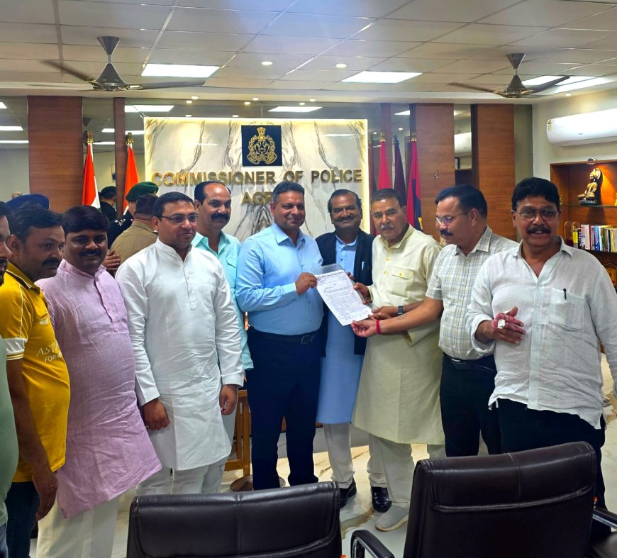 खेरागढ़ प्रकरण को लेकर उबाल: दरोगा पर झूठा मुकदमा लिखने का आरोप, किसानों के बेटों की रिहाई को क्षत्रिय समाज सड़कों पर, पुलिस कमिश्नर से की उच्चस्तरीय जांच की मांग