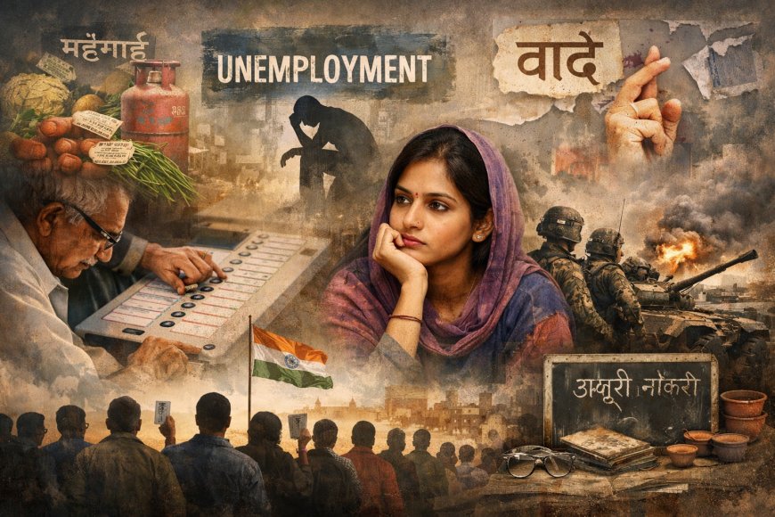 क्या भारत सिर्फ वोट डाल रहा है… या सत्ता का हिसाब भी मांग रहा है?