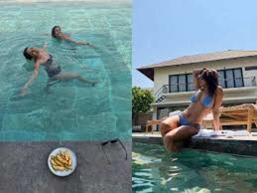 प्रियंका चोपड़ा की स्‍व‍िम‍िंग पूल में अठखेलियां,  हैदराबाद में शानदार संडे 