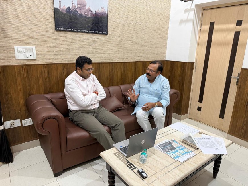 ओलावृष्टि ने फतेहपुर सीकरी क्षेत्र के अन्नदाताओं का संसार उजाड़ दिया है, सांसद राजकुमार चाहर ने डीएम को फसलों की तबाही के बारे में बताया, मुआवजे के लिए उठाई आवाज