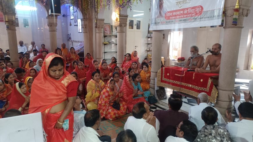 नवकार मंत्र की गूंज से गुदड़ी मसूर खां हुआ आध्यात्मिक: मुनिश्री विलोक सागर के सानिध्य में उमड़ा जनसैलाब