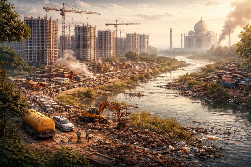नदियों के नाम से नई टाउनशिप्स बनाना सम्मान या मुसीबतों को न्यौता, ग्रेटर आगरा प्रोजेक्ट पर कुछ सवाल
