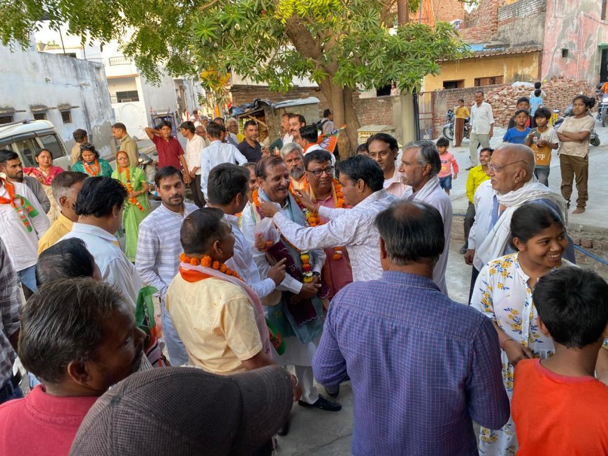 संविधान से खिलवाड़ करने वालों को जनता देगी जवाब, चौपालों में बोले- विधायक पुरुषोत्तम खंडेलवाल