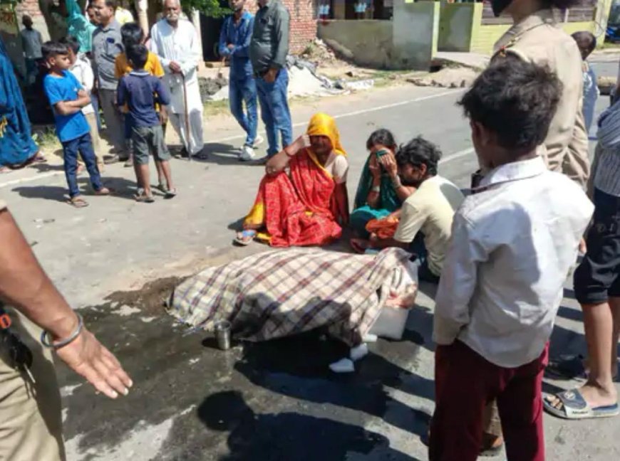 तेज रफ्तार का कहर, 5 साल की मासूम को डंपर ने कुचला, गुस्साए परिजनों ने लगाया जाम