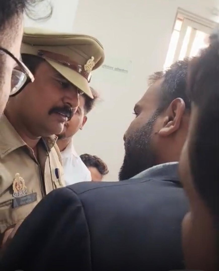 आगरा में जैसे को तैसा, दरोगा बनाम वकील विवाद के दो वीडियो वायरल, शहर में गरमाई बहस